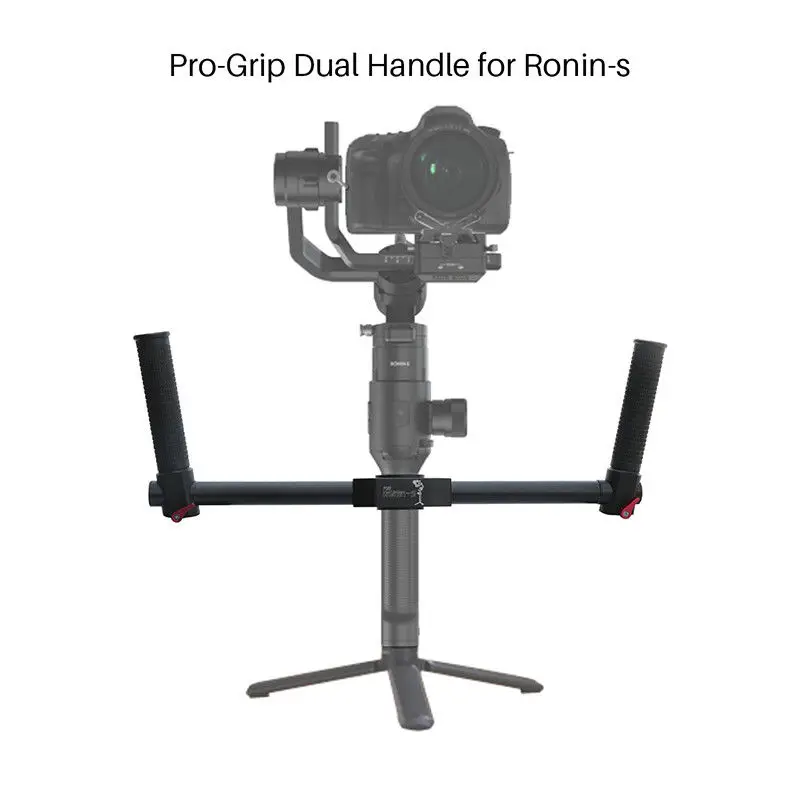 

New Arrival DOUBLE HANDLE for DJI Ronin S Camera Stabilizer Dual Handheld Extended Handle Grips Holder Stabilizer Accessories