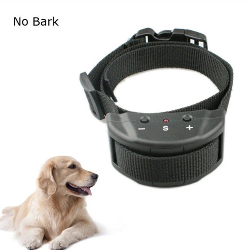 

Dog Training Collar Electronic Anti Bark Device Stop Barking Agility Sound Static Shock Stimulation Dogs Collier Anti Aboiement