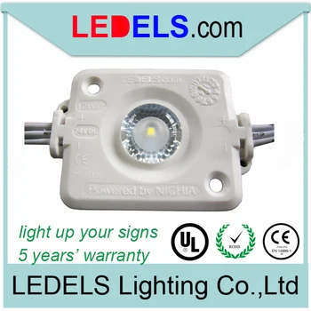 

IP65 24V 1.2W led module with Nichia led inside lighting for signs light cabinet with UL certification E468289