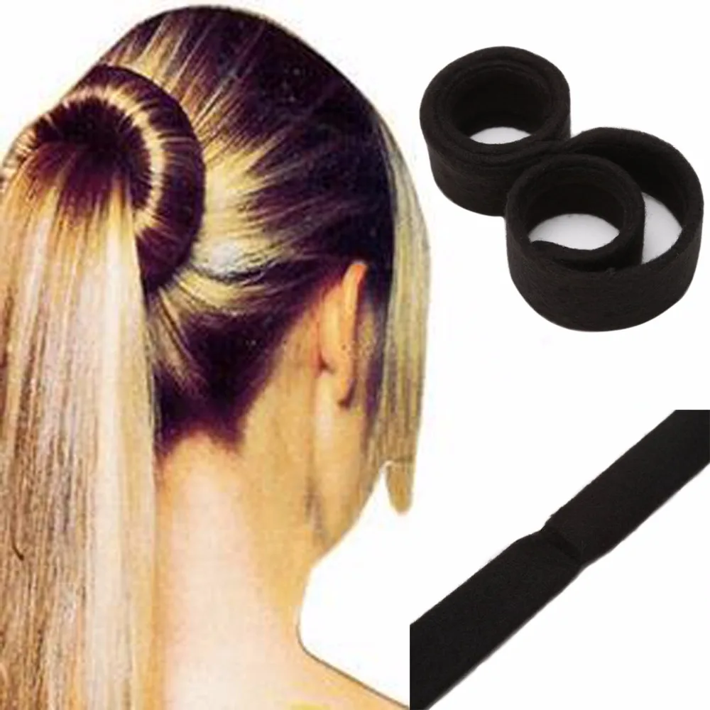

5 pcs/lot Fashion French Style Hair Roller Curler Bum Maker Magic Hair Styling Tool Wholesale