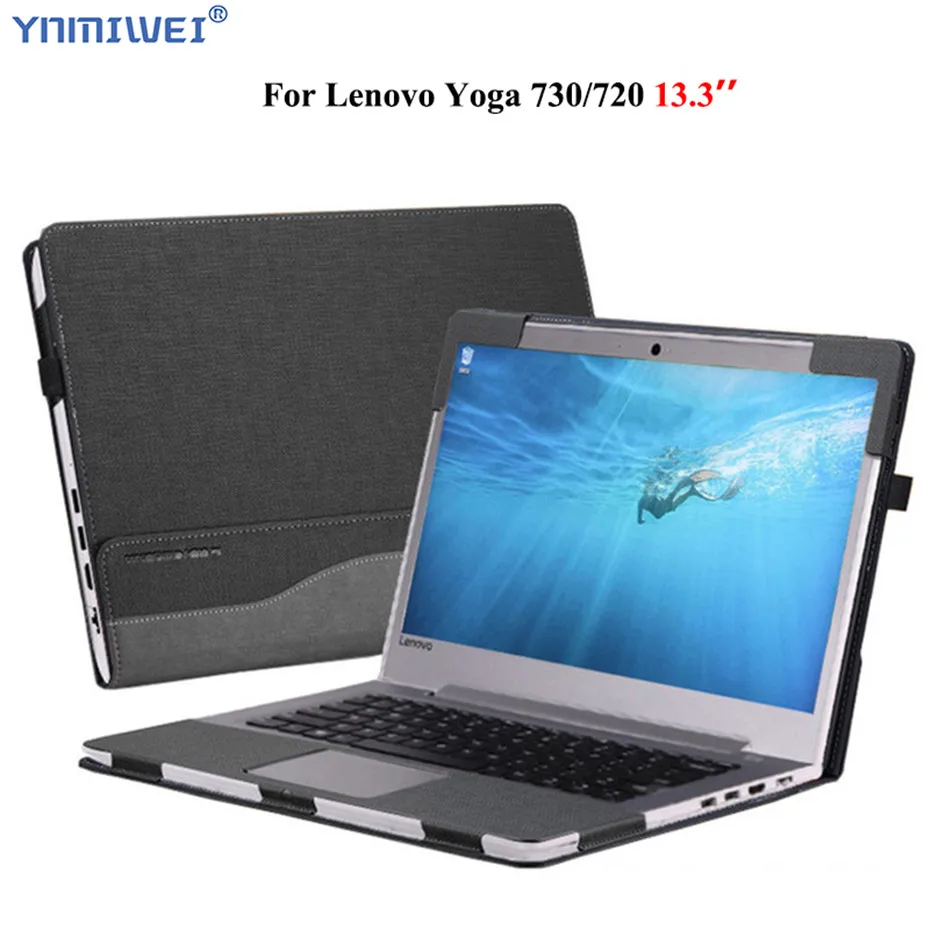 Чехол для ноутбука Lenovo Yoga 730 13 3 дюйма из искусственной кожи 720 съемный магнитный