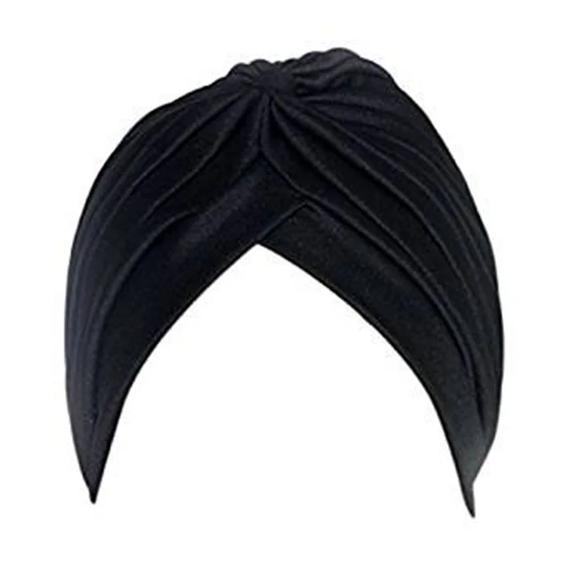 New Multifunctional Turban Ear  Cap  Beauty Big Satin Bonnet Beautiful Bathing Turban Fixed Head Wrap Cap Hat Wholesale #J21