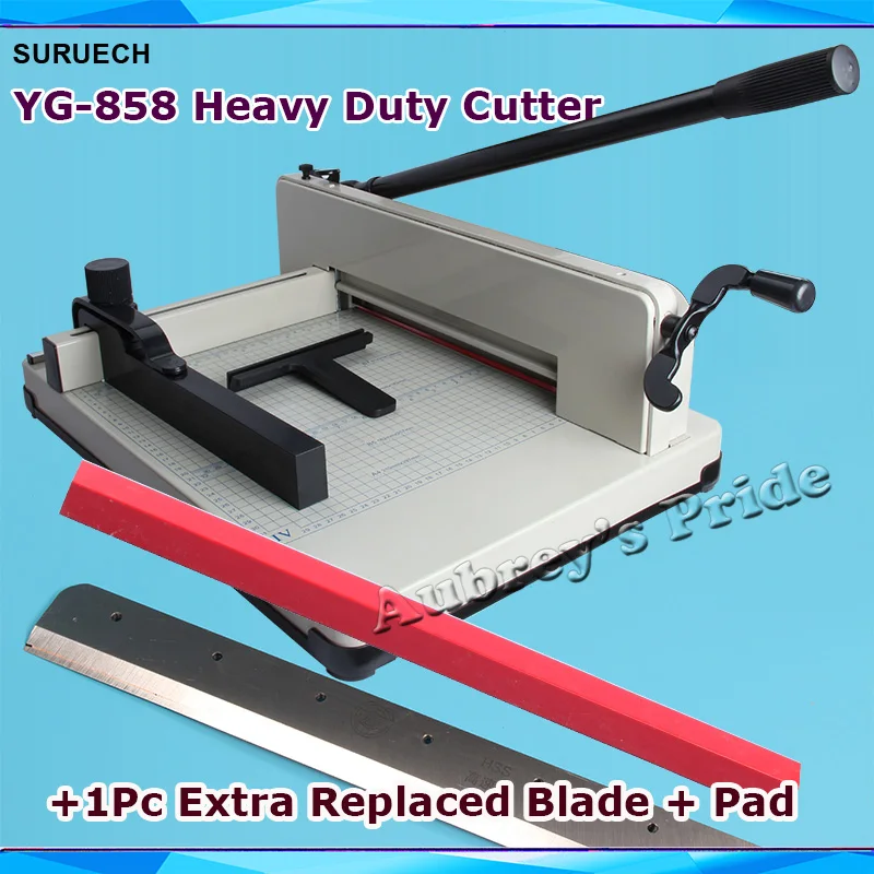 Paper Cutter 858-a4 Paper Cutting Guillotine Heavy Duty Industrial