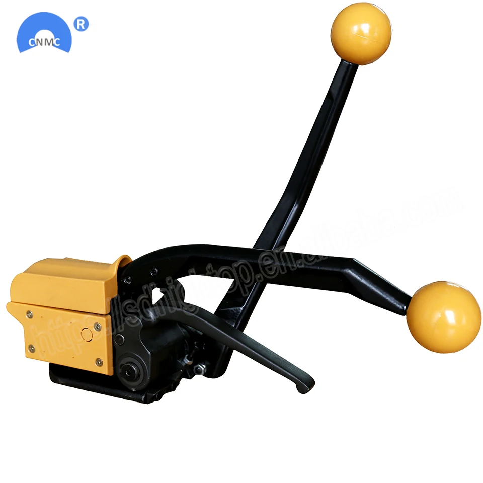 Manual steel strapping tool A333 buckle free Sealless Handheld steel