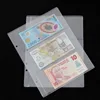 1 Album Pages 3 Pockets Money Bill Note Currency Holder PVC Collection 180x80mm Favorite book collection leaflet ► Photo 3/6