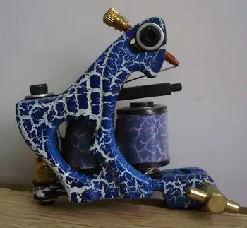 

10Pcs/lot Pro Casting Iron Tattoo Machine 10 Wraps coil stainless steel Tattoos Body Art Gun Coil Machine LPC-ITM-7015-8H