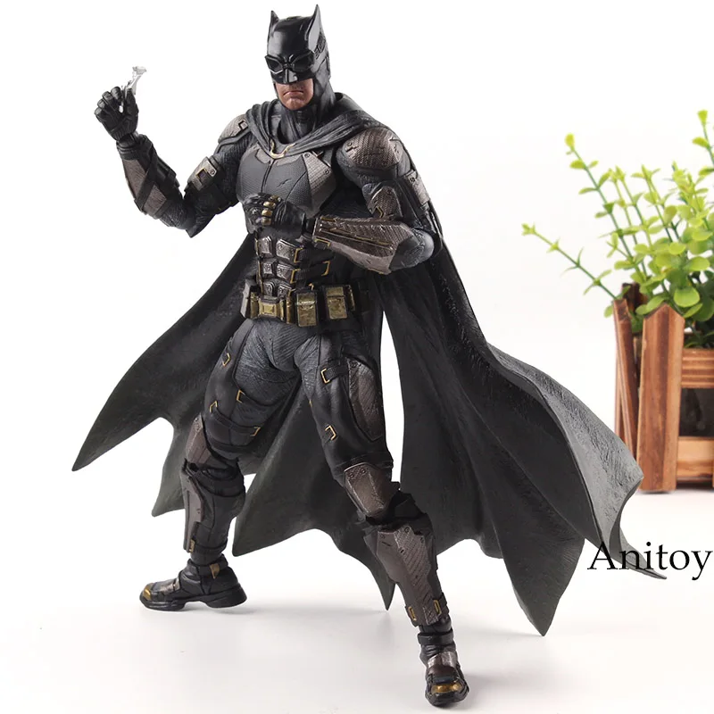 

Play Arts Kai Justice League Action Figure No.1 Batman Toy Figure Tactical Suit Ver. PVC Collection Model Toys 25cm