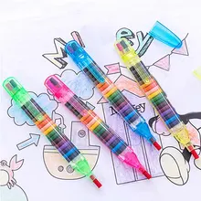 1 шт цветные 20 цветов Масляные кисти кратоны укладчик карандаш живопись ручка художественная живопись подарок ребенок масляные краски, кисть