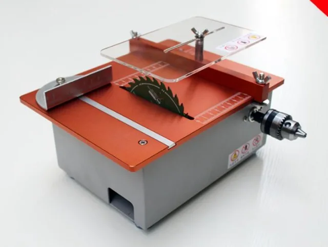 Алюминиевая микро Настольная пила DIY Мини резак акриловая древесина PCB машина для