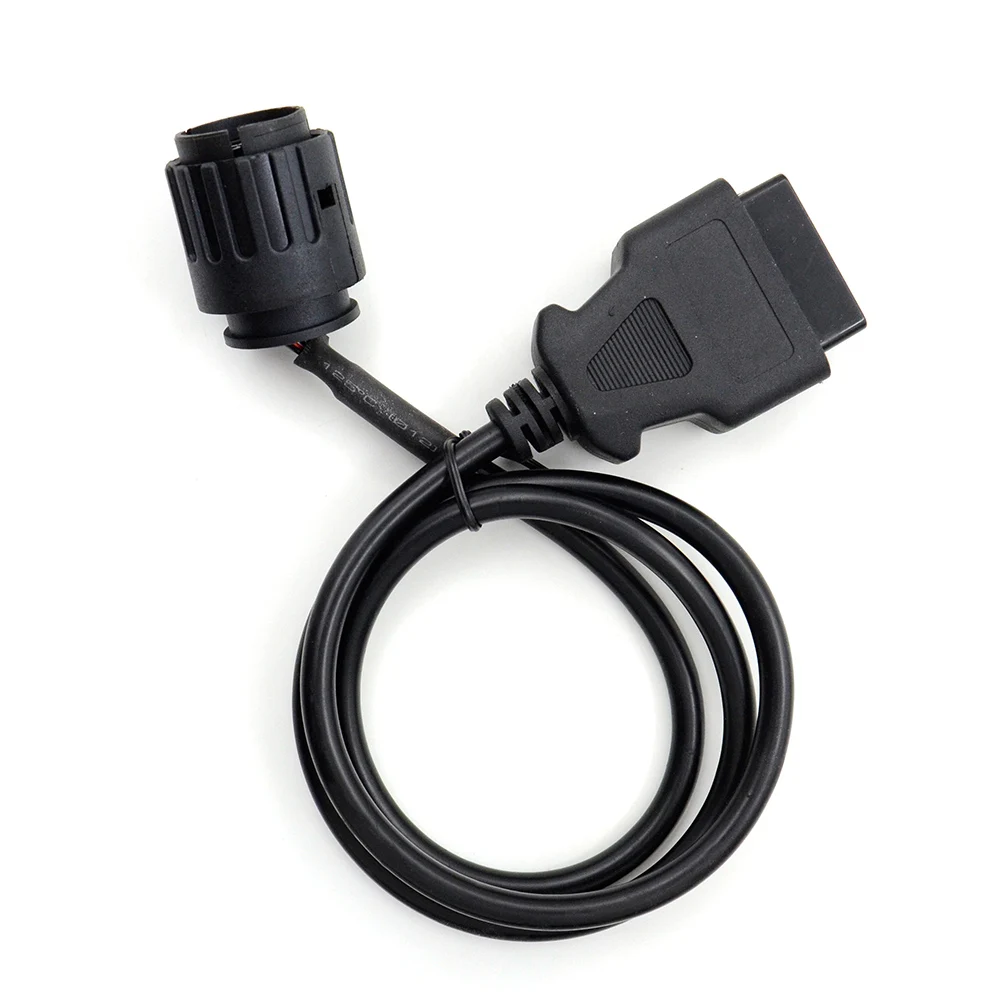 10 Pin adapter ICOM-D cable for BMW motorcycles 10Pin to 16Pin OBD2 diagnostic connector motobikes OBD 2 extension cable