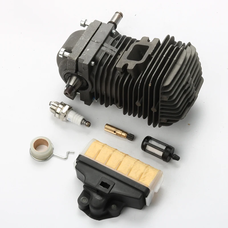 

New Cylinder Piston Kits Crankshaft with Air Fuel Filter Worm Gear For Stihl 023 025 MS230 MS250 Chainsaw