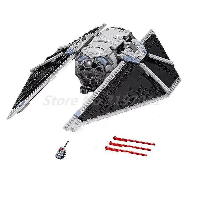 

LEPIN 05048 Building Blocks Model Compatible with Star Wars Figures The TIE Striker 75154 Educational Toys For Children Gifts