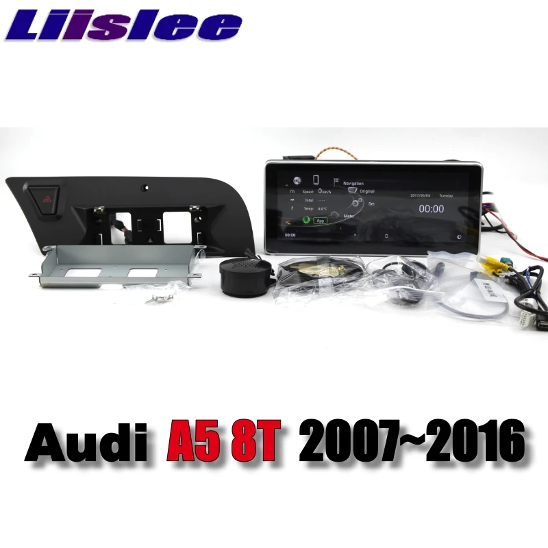 Lislee Car Multimedia Player NAVI For Audi A5 8T 2007~2016 Original Car System inch Radio Stereo WIFI MAP GPS Screen Navigation 1