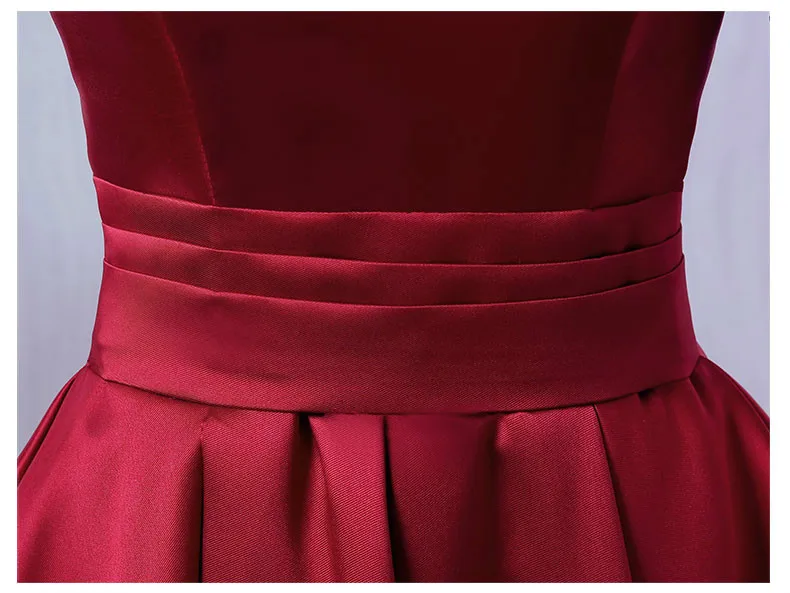 Красные новые платья для особых случаев, модные сексуальные вечерние платья с вырезом лодочкой для женщин, платье для вечеринки, платье для выпускного вечера ES2645