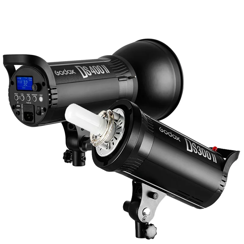 Godox DS300II 300Ws / DS400II 400Ws 2 4G студийсветильник фотовспышка стробоскоп 300 Вт/400 Вт