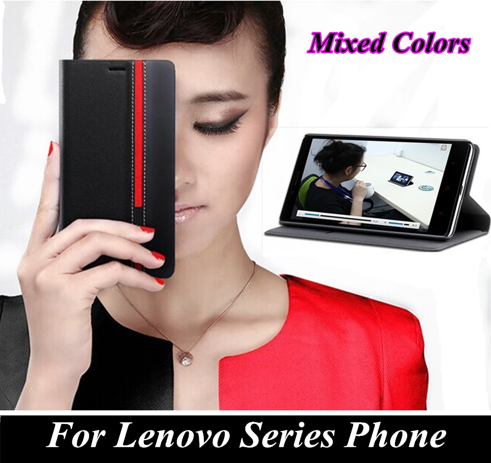 Кожаный чехол бумажник для Lenovo P70 P780 S850 S860 Vibe Shot Z90 Z2 Pro K920 X2|vibe x2|vibe z2vibe z2 pro |