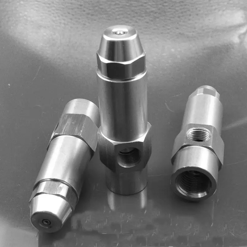 1.0mm Fuel nozzle siphon air atomizing nozzle two-fluid nozzle diesel heavy oil waste oil Alcohol-based fuel burner nozzle 1.0mm Fuel nozzle siphon air atomizing nozzle two-fluid nozzle diesel heavy oil waste oil Alcohol-based fuel burner nozzle