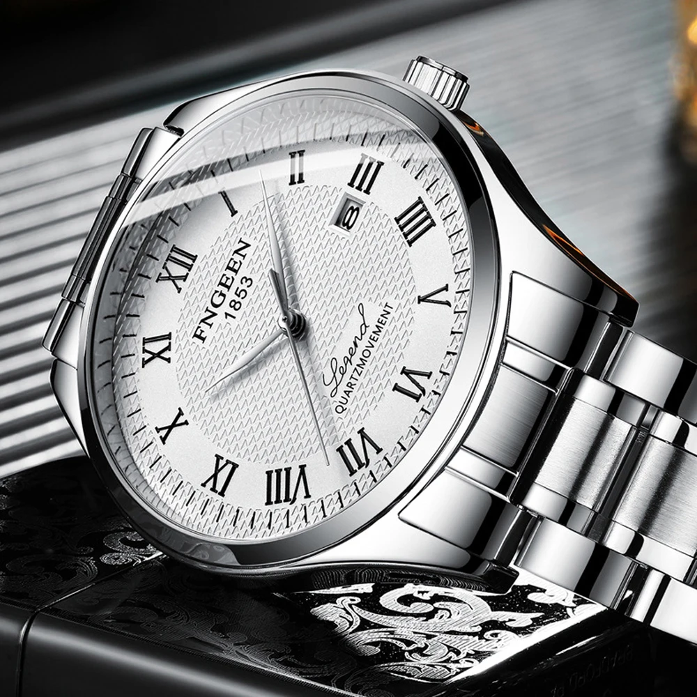 Мужские наручные часы Montre Homme 2020 модные повседневные деловые мужские черные