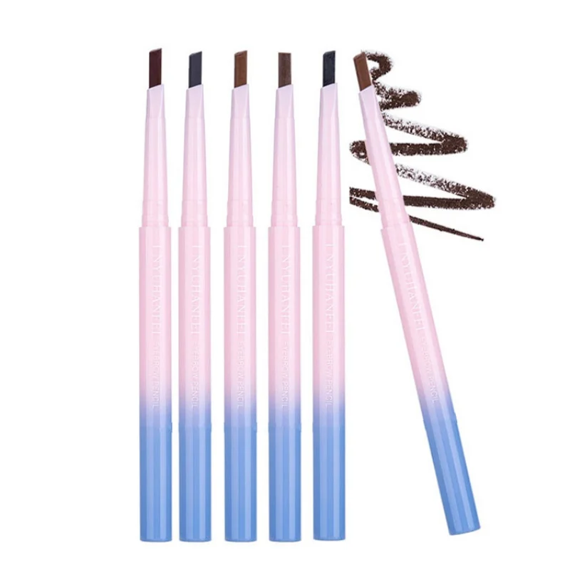 

2019 Black Brown Eyebrow Pencil Makeup Set Natural Long Lasting Paint Tattoo Eyebrow Waterproof