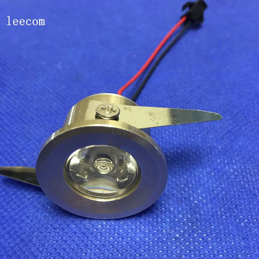 

5pcs Adjustable-pitch Led Cabinet Light Light Energy Saving Spot Home gold color Downlight Mini Recessed Lamp