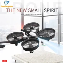 Mini H36 Drone RC Quadcopter 2.4G 6-Axis Gyro 4 Canales LED Modo sin cabeza de Una Tecla de Retorno Dron RC Helicópteros RTF Quadcopter Juguete