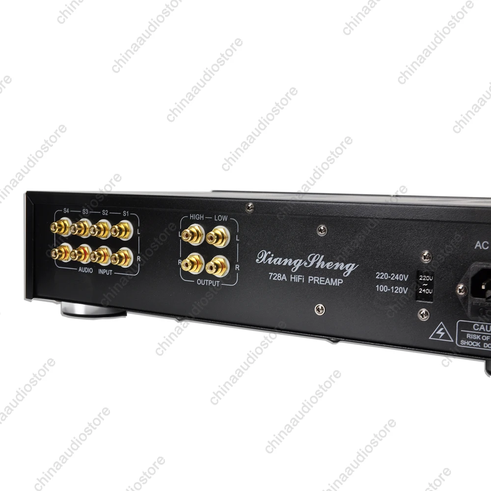 XiangSheng 728A трубка предусилитель Hi Fi 12AT7 ECC81 12AU7 ECC82 трубки стерео гарнитура пре