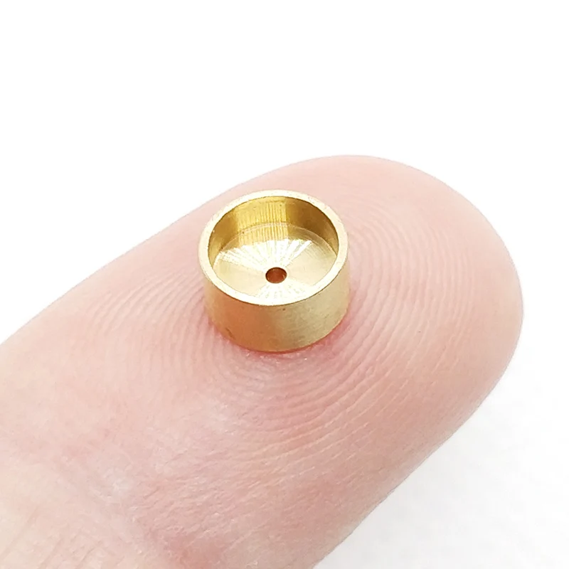 

DasMikro 1/87 HO Scale Das87 6.5MM 4PCS Brass Wheel Rims Set Spare Parts