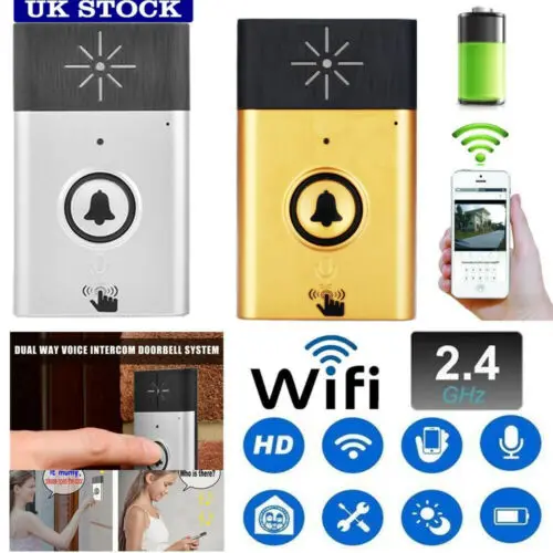 

Mini WIFI Two Way Voice Intercom 2.4G Wireless Doorbell Home Interphone System