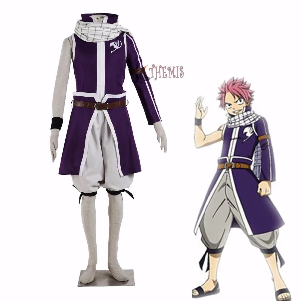 

Athemis FAIRY TAIL cosplay costume Etherious Natsu Dragneel cosplay costume unisex any size