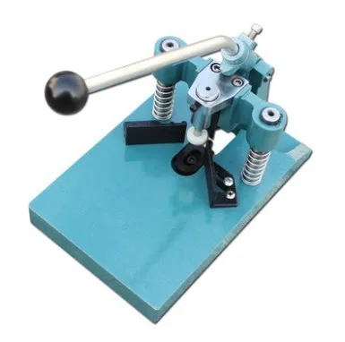 Сверхмощный угловой камбала с 4 плашками R4 R6 R8 R10 перфоратор для стека бумаги