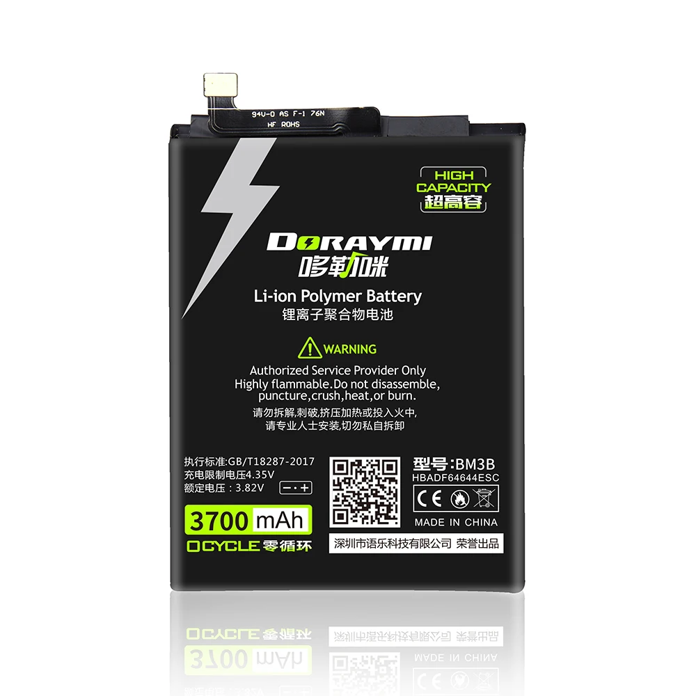 Батарея DORAYMI BM3A BM3B BM3D BM4C для телефона Xiaomi Note 3 Mix 2 8 SE Note3 Mix2 8SE сменная батарея +