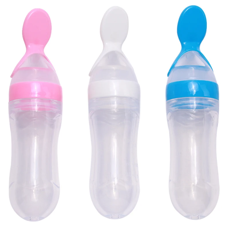 silicone feeding bottle