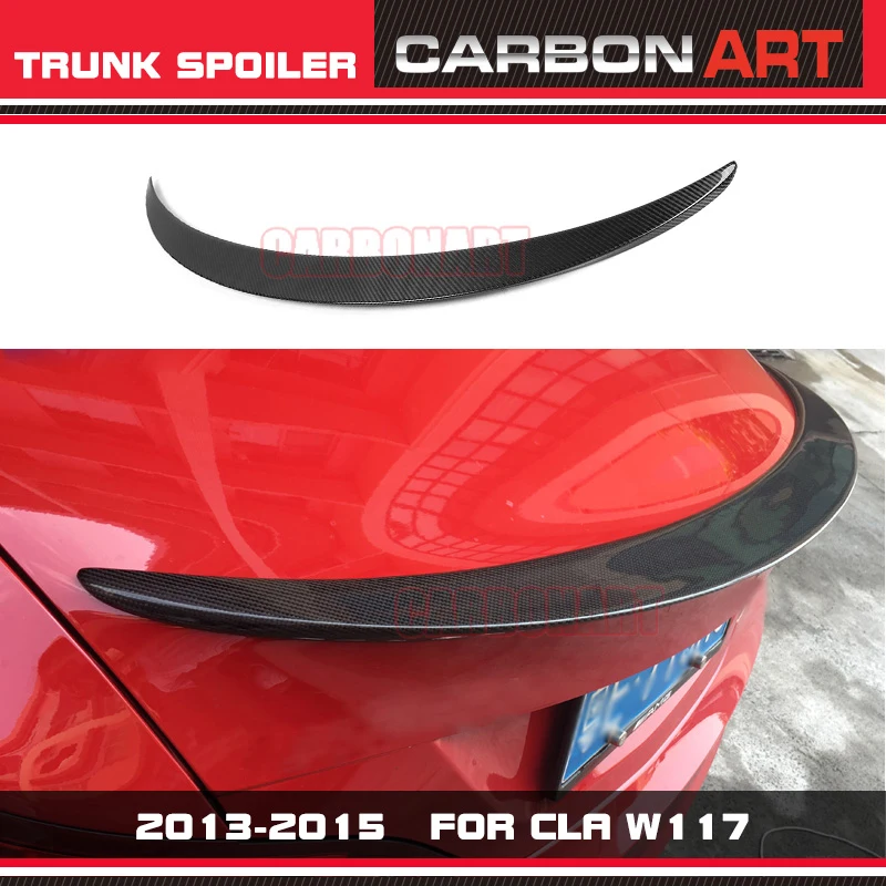

Carbon Fiber CLA Trunk Spoiler W117 Wing Auto Car Accessories Parts For Mercedes CLA260 CLA220 CLA200 2013 2014 2015