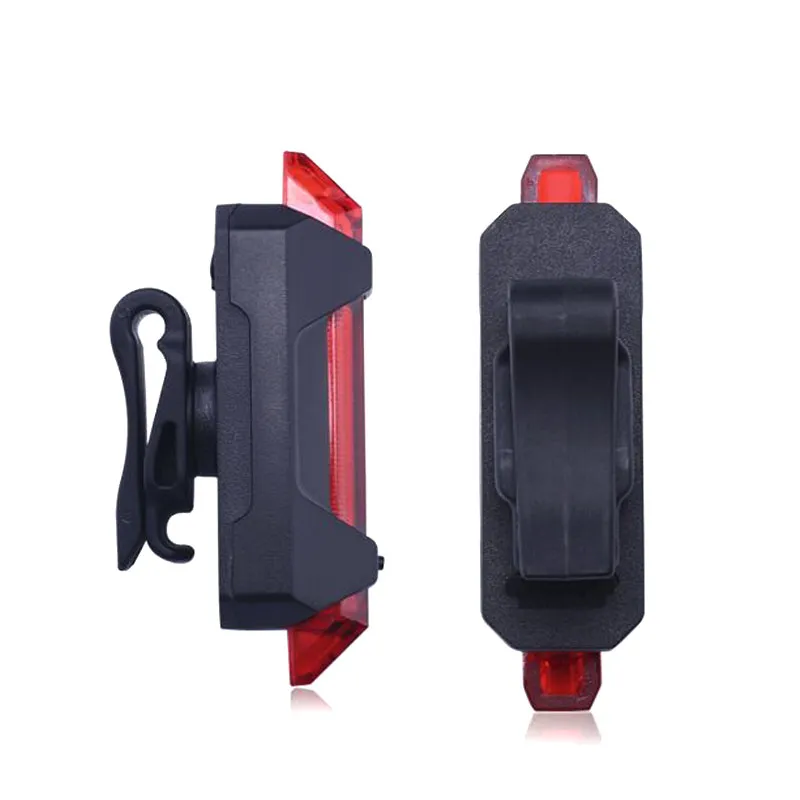 USB Перезаряжаемый велосипедный фонарь Передняя Задняя фара для велосипеда
