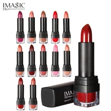 12 шт./лот IMAgic Помада Очаровательная водостойкая Maquiagem долговечные сексуальные цвета матовая натуральная косметика, красота, губы косметические инструменты