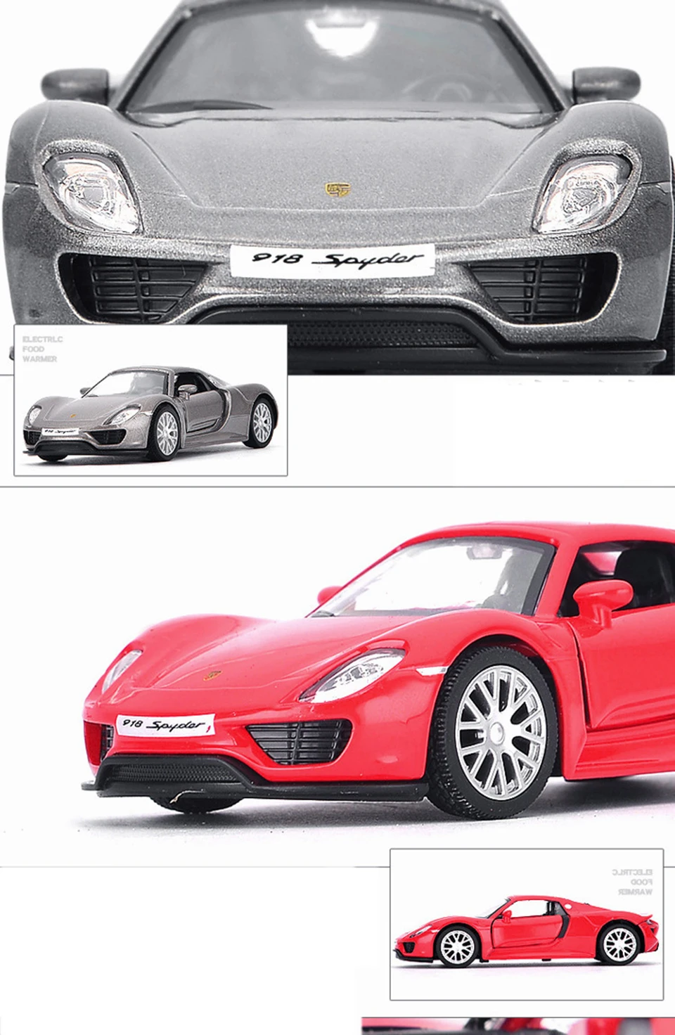1:32 Porschee 918 машина Diecasts игрушечный транспорт горячая модель колеса автомобиля с машиной Горячая дверь колеса можно открыть игрушку