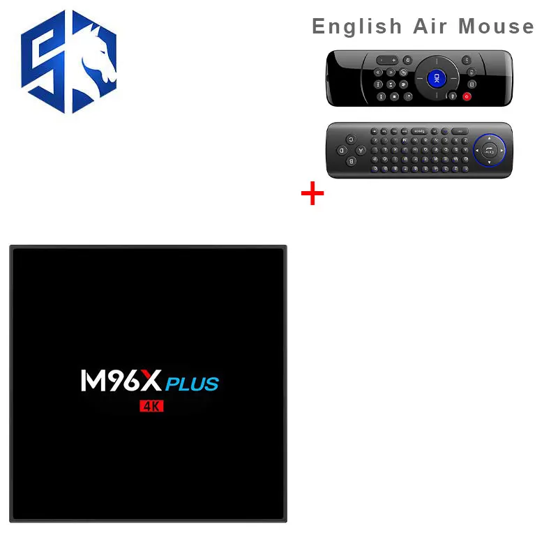 

New S912 M96X PLUS Smart TV Box C2 Air Mouse 2GB 16GB Adroid 7.1 Media Player 2.4G/5G WiFi 1000Mbps BT4.0 3D Receiver Set TV Box