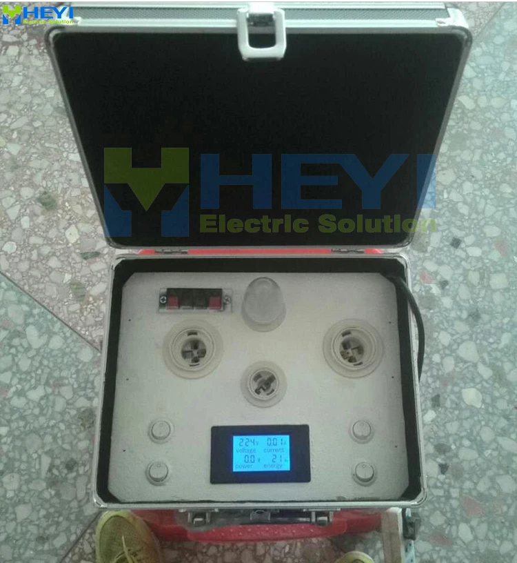 LED AC power monitor energy metering Tipical Case 3