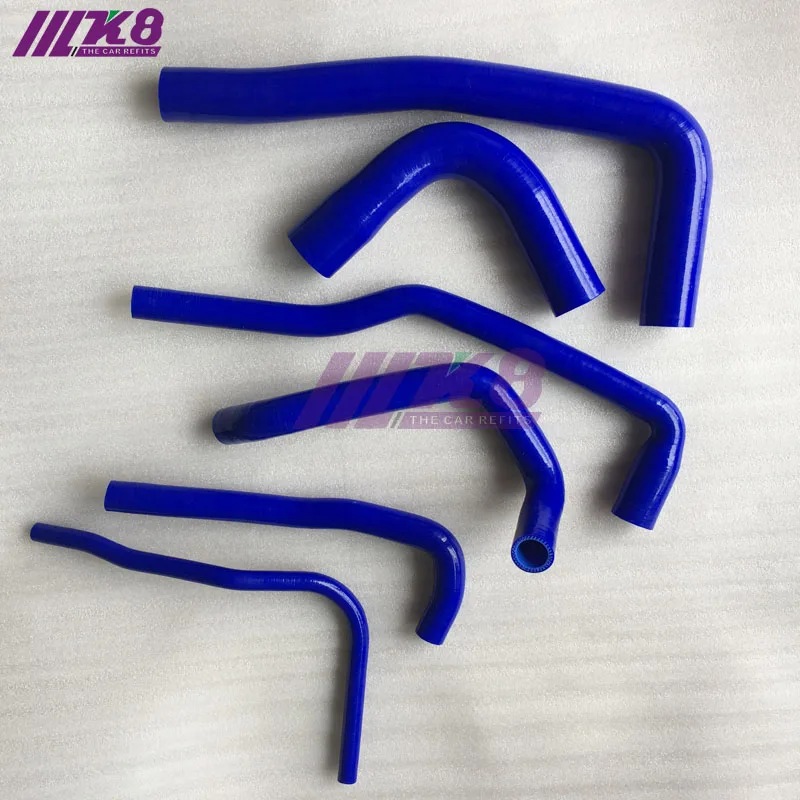

Silicone Radiator Hose Kit For SAAB 9000 91-98 B204 B234 2.0 2.3 AERO (6Pcs) Red/Blue/Black