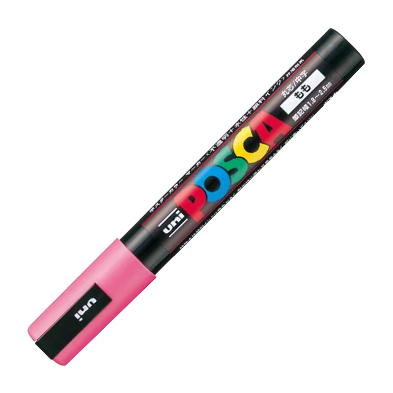 8 шт./партия Uni Posca PC-5M маркер для краски-тонкий Tip-1.8mm-2.5mm Средний наконечник пули Маркер ручки для рисования школы офиса письма Sup