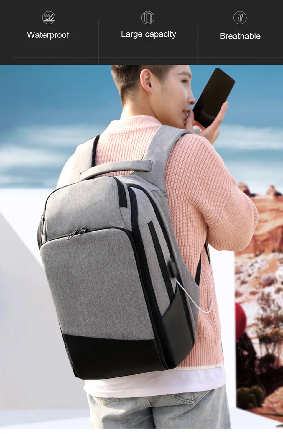 Fashion-Men-Backpack-15.6-Inch-Laptop-Backpacks-Male-USB-Charging-Anti-Theft-Back-Pack-Waterproof-Travel-Bags-Notebook-Bagpack_02