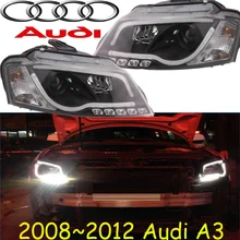 A3 headlight,2008~2012,Fit LHD,Free ship! A3 fog light,2ps/set+2pcs Aozoom Ballast;A3