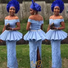 Африканские платья для выпускного вечера в стиле русалки с открытыми плечами, вечерние платья для женщин, вечернее платье с поясом из бисера и разрезом на спине