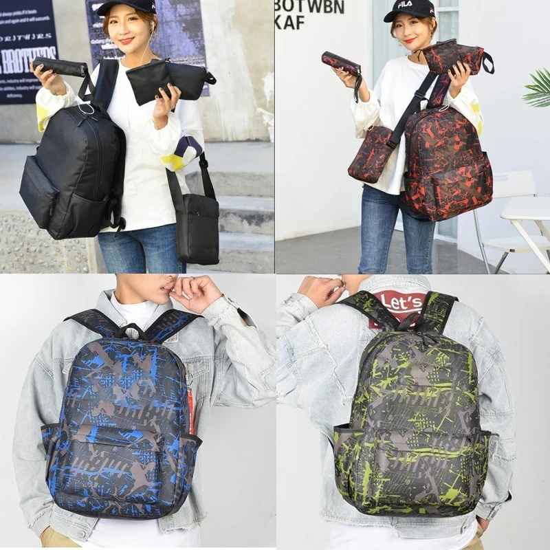 Модные 5/шт светящиеся mochila Зефир студента для подростка студенческий рюкзак зарядка через USB ноутбук противоугонные школьные сумки
