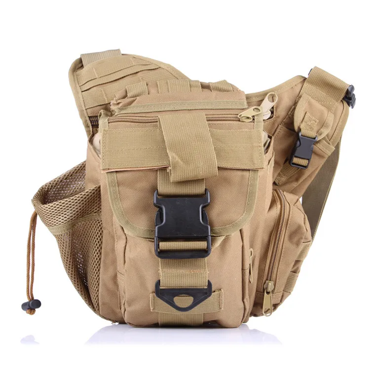 Buy Multicam Black Khaki multifunction waist bag men