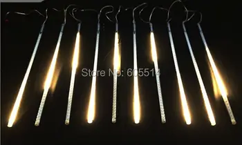 

[Seven neon]Free shipping warm white AC110-220V 3meters 10pcs/set 20W 80cm long 78leds/pcs 3528led smd led meteor tube light