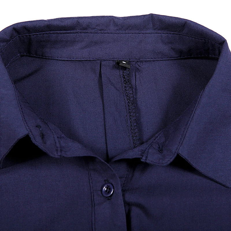 GLO-STORY женские рубашки повседневные женские блузки с длинным рукавом Украшенные бисером женская блуза женская рубашка Топы WCS-7605