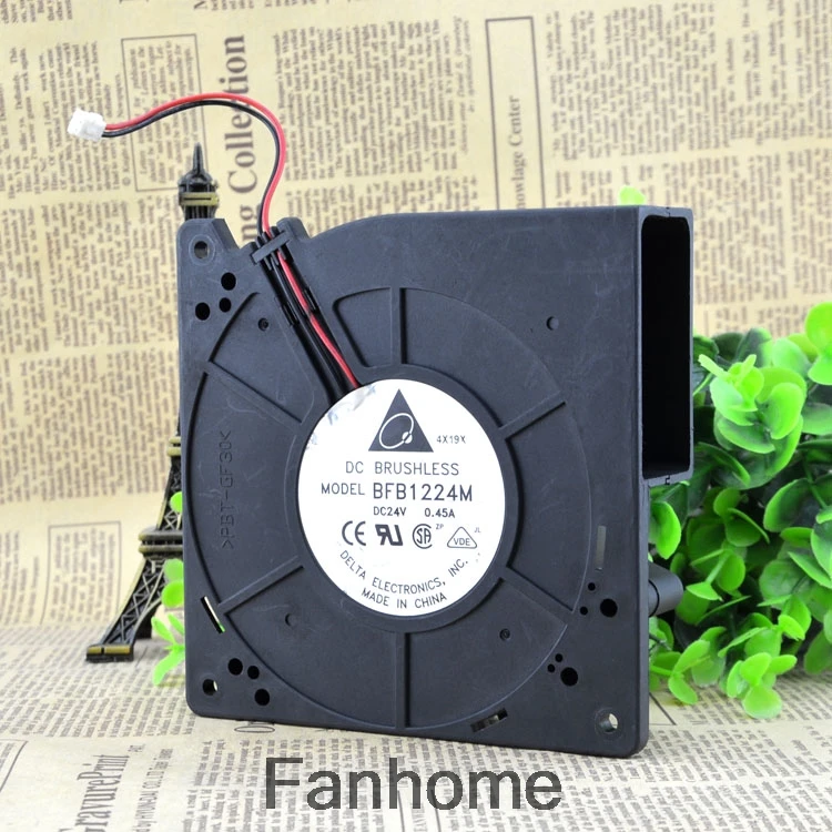 For Delta BFB1224M 24V 0.45A 12CM 12032 Turbo Blower Fan | Компьютеры и офис