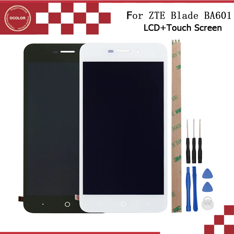 Ocolor для zte Blade A601 BA601 ЖК-дисплей и сенсорный экран сборка ремонт части + инструменты