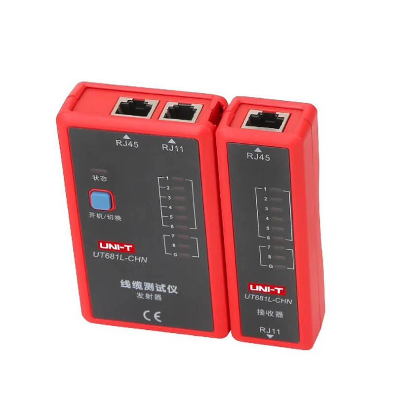Isabelvictoria Multi-Function Network Tester Rj45 Rj11 Network Cable Telephone Line Line Tool Dual-Use Network Tester Isabelvictoria Multi-Function Network Tester Rj45 Rj11 Network Cable Telephone Line Line Tool Dual-Use Network Tester